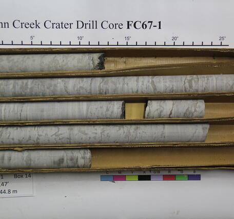 Flynn Creek Drill Core 67-01: Box 14