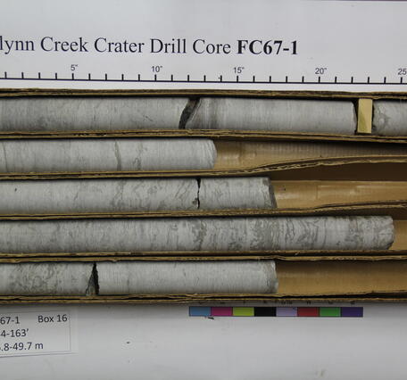 Flynn Creek Drill Core 67-01: Box 16