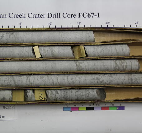 Flynn Creek Drill Core 67-01: Box 17