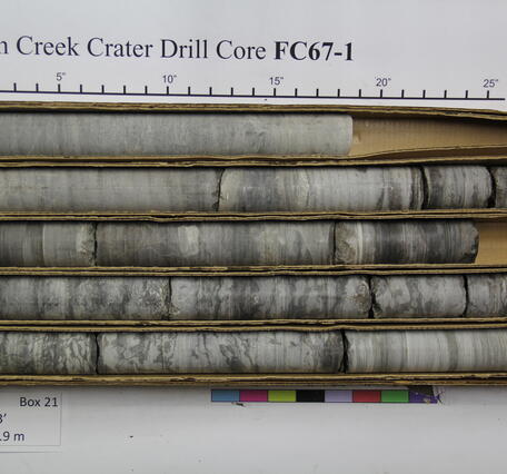 Flynn Creek Drill Core 67-01: Box 21