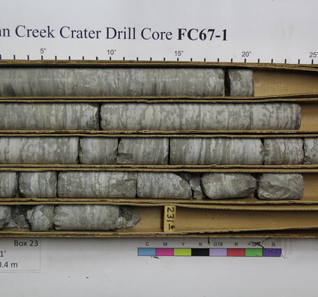 Flynn Creek Drill Core 67-01: Box 23