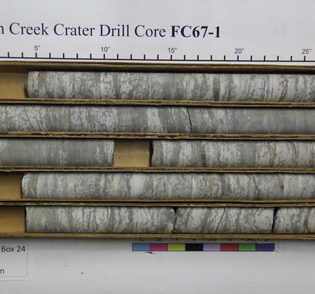 Flynn Creek Drill Core 67-01: Box 24