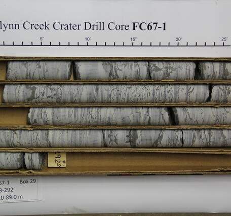 Flynn Creek Drill Core 67-01: Box 29