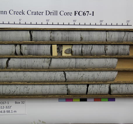 Flynn Creek Drill Core 67-01: Box 32