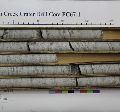 Flynn Creek Drill Core 67-01: Box 33