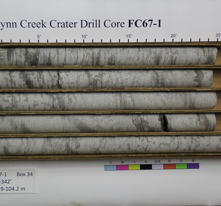 Flynn Creek Drill Core 67-01: Box 34 (FC67-1_Box_034)
