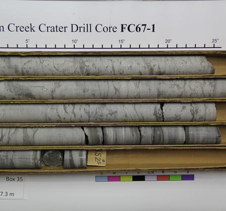 Flynn Creek Drill Core 67-01: Box 35 (FC67-1_Box_035)