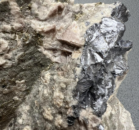 rock with molybdenite