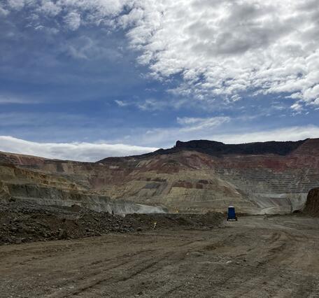 open pit mine operations