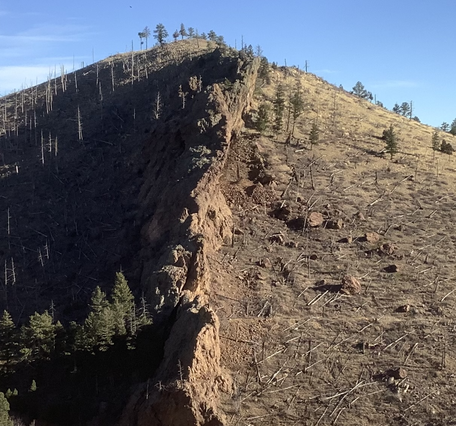 fault zone outcrop