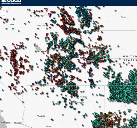 Energy Geochemistry Database Explorer Screenshot