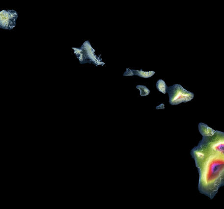 3DEP As Art - Hawaii