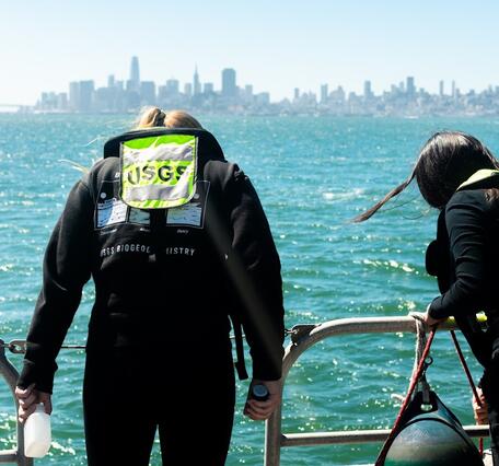 USGS researchers on San Francisco Bay