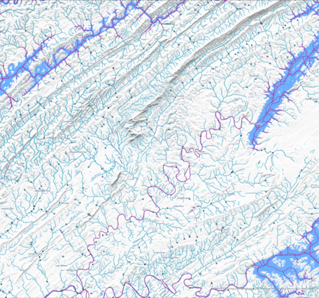 Holston River NHD to 3DHP Animation
