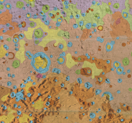 USGS IMAP 1008: Geologic map of the Eridania Quadrangle of Mars