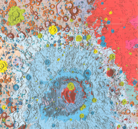 USGS IMAP 1034: Geologic map of the west side of the Moon