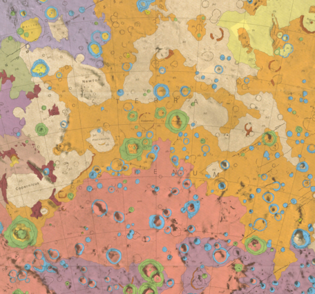 USGS IMAP 1145: Geologic map of the Phaethontis Quadrangle of Mars