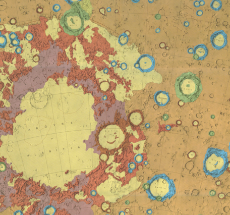 USGS IMAP 1181: Geologic map of the Argyre quadrangle of Mars