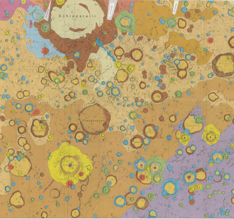 USGS IMAP 1196: Geologic map of the Sinus Sabaeus quadrangle of the Mars