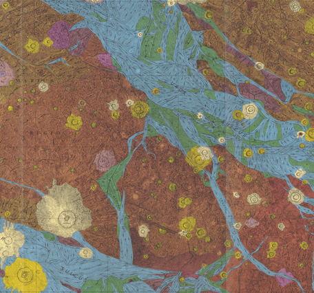 USGS IMAP 1934: Geologic map of the Uruk Sulcus Quadrangle of Ganymede