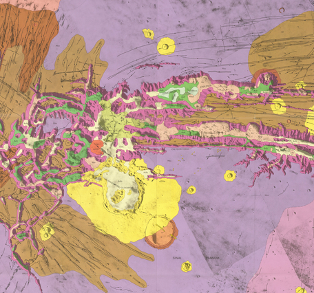 USGS IMAP 2010: Geologic map of the Valles Marineris region, Mars