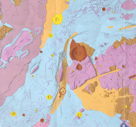 USGS IMAP 2107: Geologic map of science study area 2, north Kasei Valles, Mars (MTM 25072 Quadrangle)