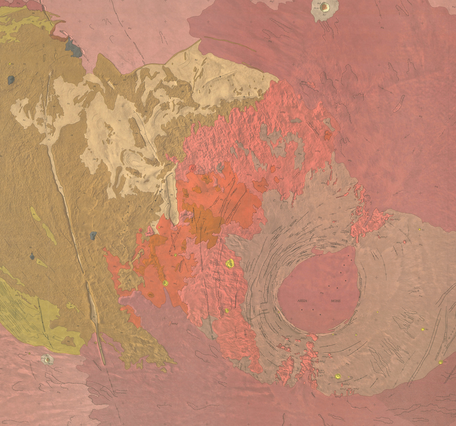 USGS IMAP 2480: Geologic map of Arsia Mons Volcano, Mars