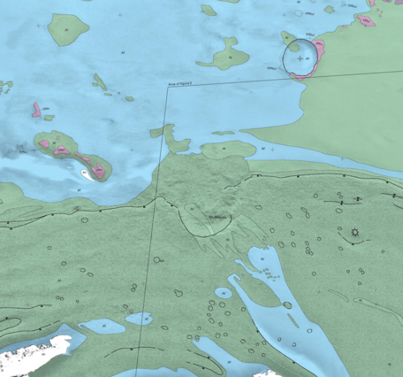 USGS IMAP 2686: Geologic Map of the MTM-85000 Quadrangle, Planum Australe Region of Mars