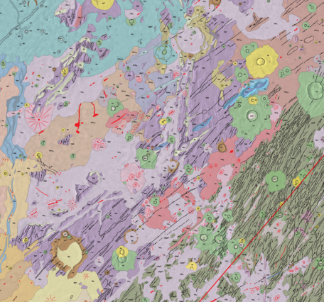 USGS IMAP 2727: Geologic map of the Tempe-Mareotis region of Mars