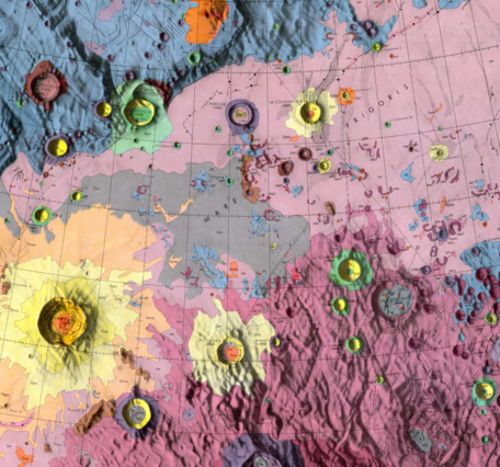 USGS IMAP 604: (LAC-11) Geologic map of the J. Herschel quadrangle of the moon