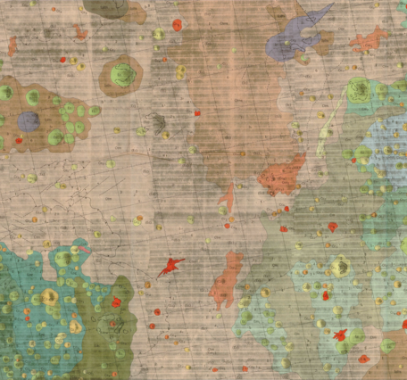 USGS IMAP 617: (ORB II-2(25)) Geologic map of Apollo landing site 1, Maskelyne DA region southeastern Mare Tranquillitatis