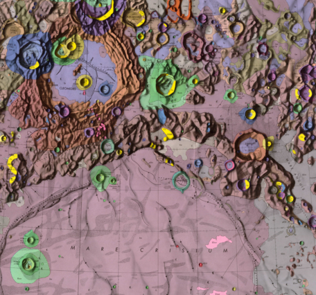 USGS IMAP 707: Geologic map of the Cleomedes Quadrangle of the Moon