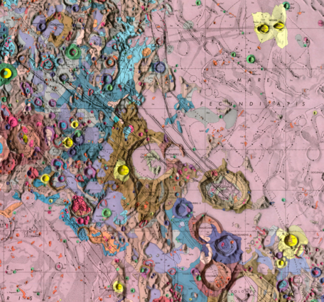 USGS IMAP 714: Geologic map of the Colombo Quadrangle of the Moon