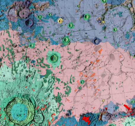 USGS IMAP 725: Geologic map of the Aristoteles Quadrangle of the Moon