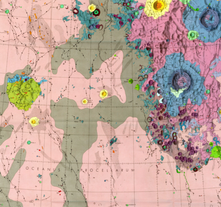 USGS IMAP 805: Geologic map of the Rumker Quadrangle of the Moon