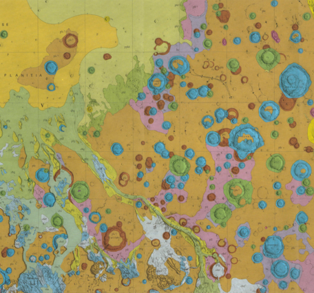 USGS IMAP 895: Geologic map of the Oxia Palus Quadrangle of Mars