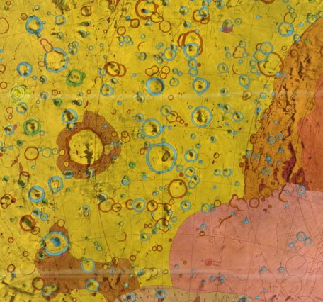 USGS IMAP 910: Geologic map of the Noachis Quadrangle of Mars