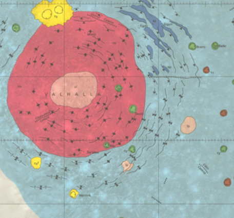 Inset of USGS IMAP 2581: Geologic Map of Callisto