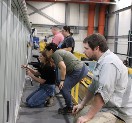 photo of collaborative work at the HIF
