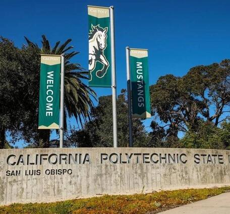 Entrance to the Cal Poly San Luis Obispo campus