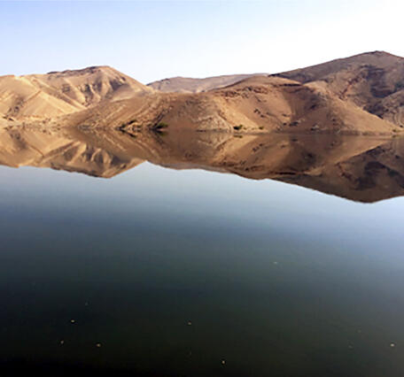 Kafrein reservoir, Jordan
