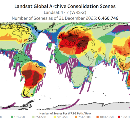 Landsat Global Archive Consolidation WRS 2 Scenes