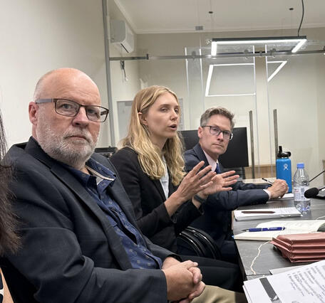 USGS scientists present remote sensing data for supporting water resource management