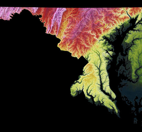 3DEP As Art - Maryland
