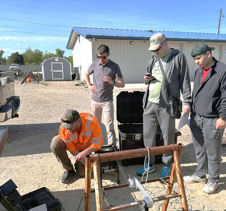 Field Setup for Groundwater Sensors