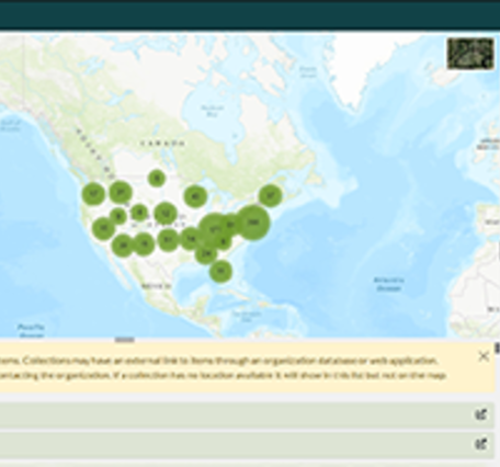 ReSciColl Map