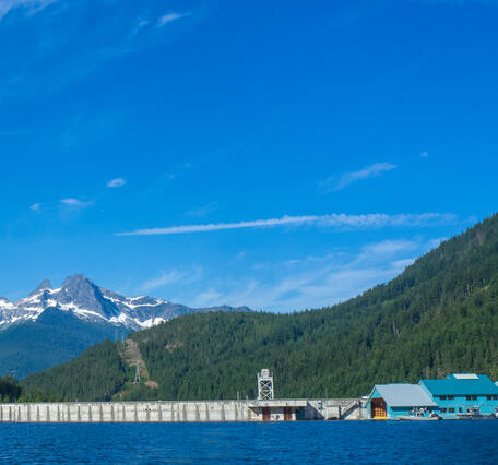 This is a photo of Ross Dam in Skagit, WA
