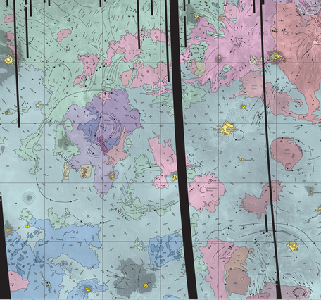 USGS SIM 2898: Geologic Map of the Sif Mons Quadrangle (V-31), Venus