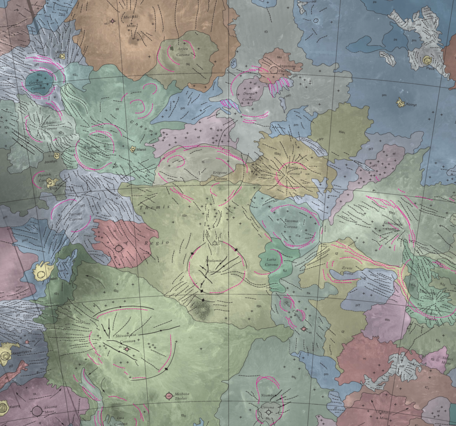 USGS SIM 3165: Geologic map of the Themis Regio quadrangle (V-53), Venus
