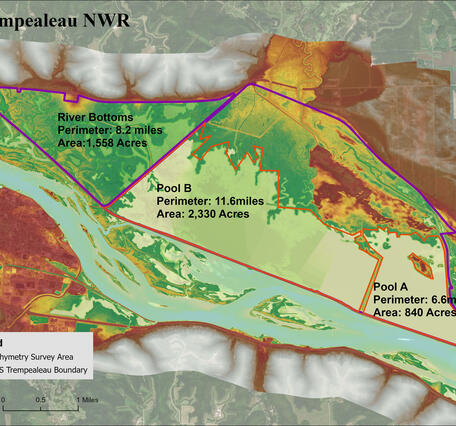 Trempealeau National Wildlife Refuge Refuge Boundary